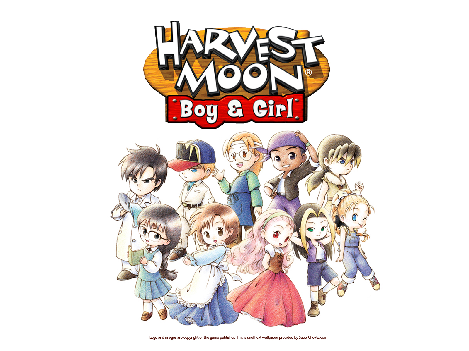 Latest Screens : Harvest Moon: Boy & Girl Wallpapers