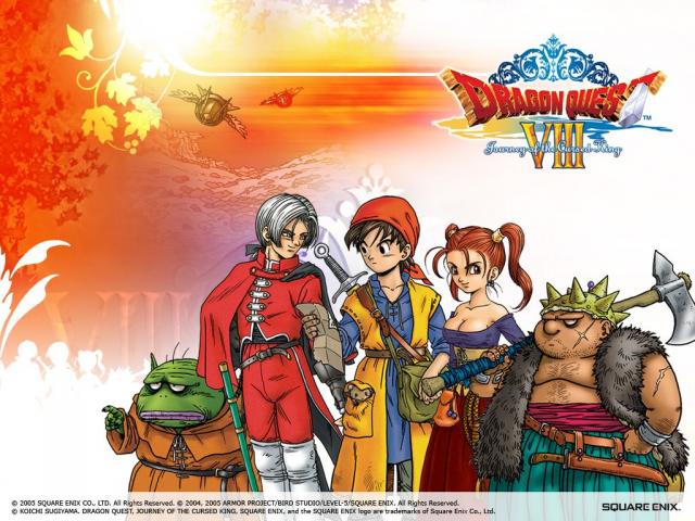 Dragon Quest VIII: Journey of The Cursed King (2005, Level 5 & Square Enix)
